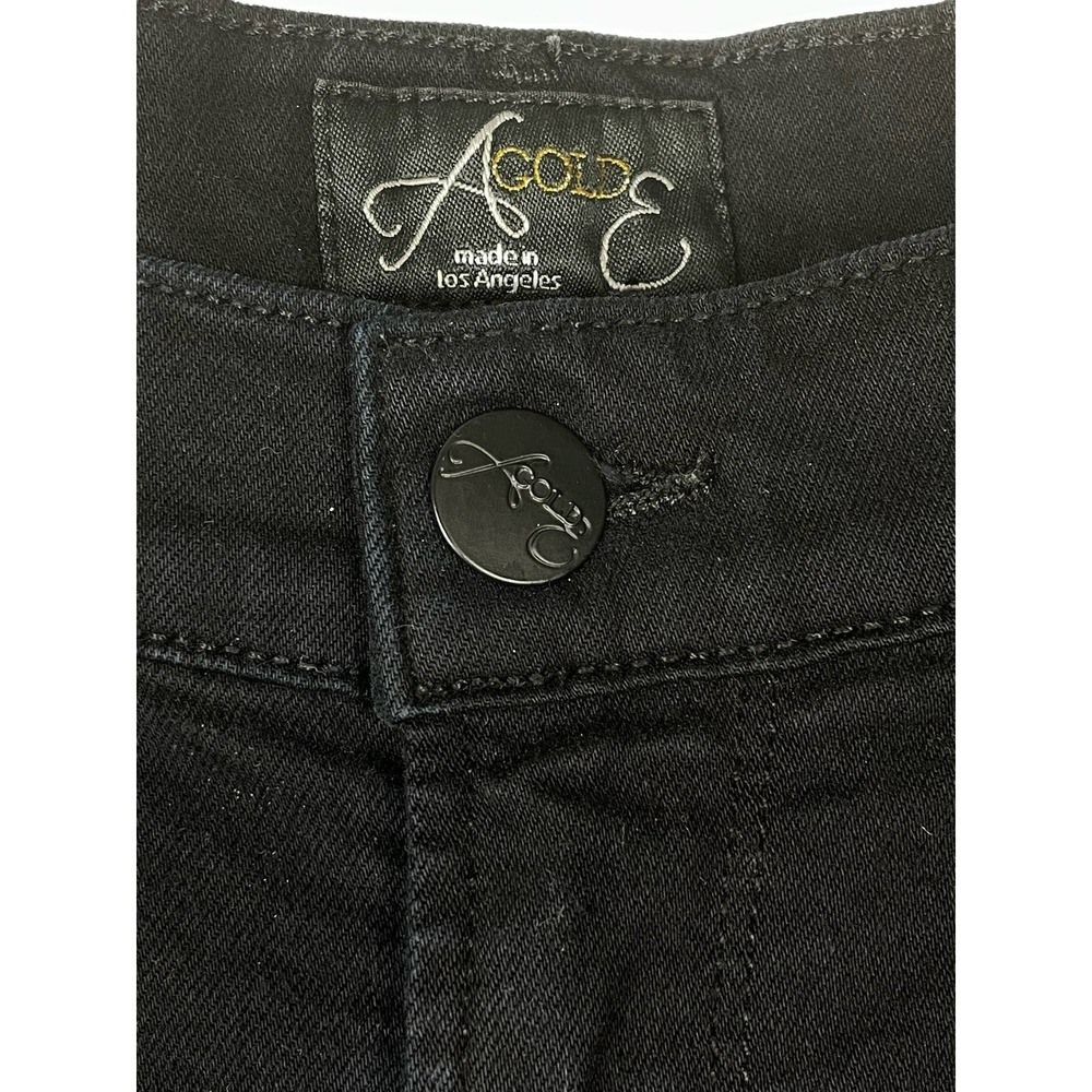 AGOLDE Collette Black Ankle Skinny Jeans | Size 28 - Picture 7 of 11
